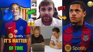   JUST NOW CONFIRMED XAVI SIMONS TO BARCELONA  HANSI FLICK DECIDES VITOR ROQUE FUTURE 