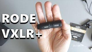 Rode VXLR+ XLR to 3.5mm Power Converter - Review with Audio Tests