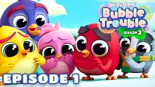 Angry Birds Bubble Trouble S2  Ep.1 Santas Slip-up