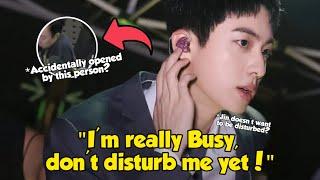 This guy accidentally revealed Jins true activities after returning from military service?