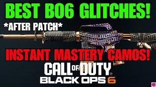 BEST BO6 GLITCHES AFTER PATCH INSTANT MASTERY CAMO GLITCH + OP SOLO BLUEPRINT GLITCH BO6 GLITCH