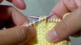 How to knit sssk Slip Slip Slip Knit - Double Decrease