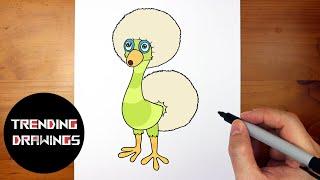 How To Draw Dandidoo from My Singing Monsters