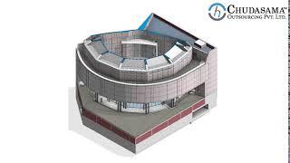 3D Architectural Revit BIM Modeling Services - Chudasama Outsourcing Pvt. Ltd.