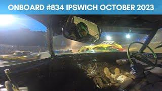 Onboard #834 Jan van Osch - World Final Unlimited Bangers Ipswich 7-10-2023