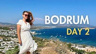 Looking for the best view in Bodrum. Gumbet Beach clubs Restaurants and walking around