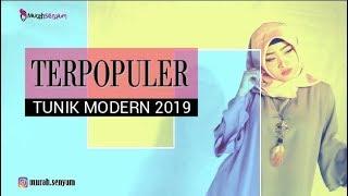 Baju Tunik Modern Terpopuler 2019  Baju Atasan Wanita  Casual dan Trendy