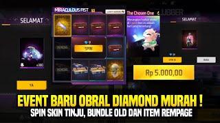 OBRAL DIAMOND MURAH SPIN EVENT MIRACULOUS FIST SAKURA CLUBBER & KOLEKSI RAMPAGE FINALE