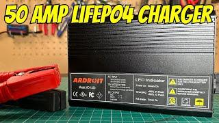 50 Amp LiFePO4 Charger by Ardroit