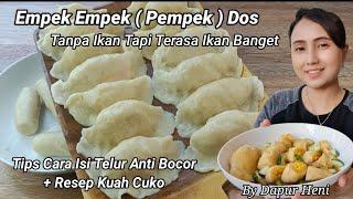 Resep Empek Empek  Pempek  Dos  Tanpa Ikan  Lembut Kenyal Empuk Dan Mudah Banget