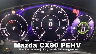 Mazda CX90 PEHV Premium 28 millas de manejo EV y más de 350 con gasolina