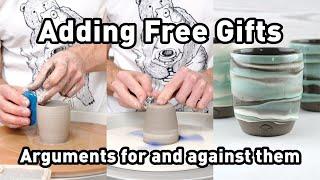 Shipping Pottery - Should you include a gift?