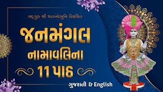 11 Patha Janmangal Namavali  55 Minute Non Stop  સંતોના મધુર કંઠે ગવાયેલ  #kirtanbhakti