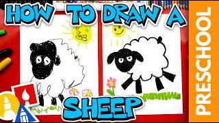 How To Draw A Sheep - Preschool