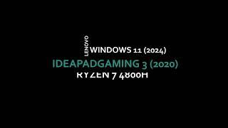 Lenovo IdeapadGaming 3 - Upgrading from Windows 10 to Windows 11 2024