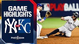 Yankees vs. Royals Game Highlights 10924  MLB Highlights