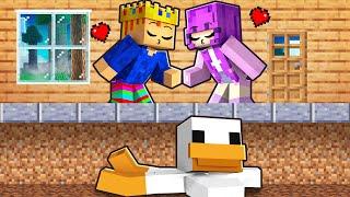 JESPIONNE ce Youtubeur PENDANT 24H sur Minecraft  il a une COPINE?