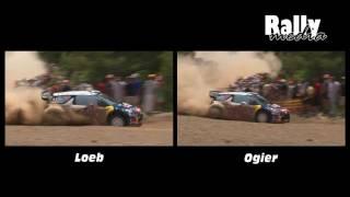 Loeb vs. Ogier - WRC Acropolis Rally Greece 2011 Power Stage