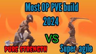 Best strength & agility pve build conan exiles 2024