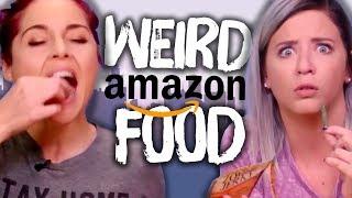 Trying Weird Foods from Amazon Cheat Day