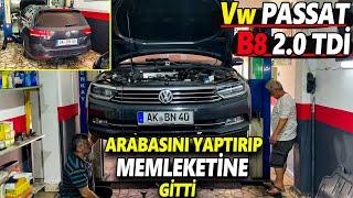 Vw Passat B8 2.0 TDİ YAPILINCA ARABAYA CAN GELDİ  Ağır Bakım Yaptık