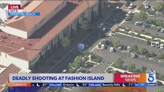 1 person fatally shot at Fashion Island in Newport Beach