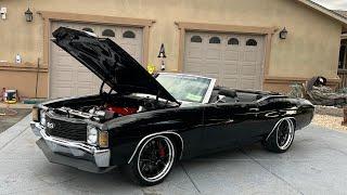 FOR SALE 1972 LS3 Convertible Chevelle Restomod. CALL 9168567931 or VICTORYLAPCLASSICS.NET