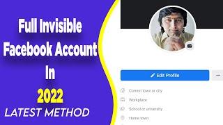 Full Invisible Facebook ID 2022