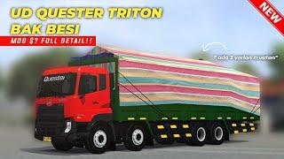 RILISS MOD UD QUESTER TRITON BAK BESI TERBARU FULL DETAIL bussid v4.3