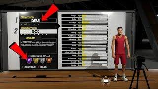 My NBA 2K19 Demi God Archetype Build The Most OverPowered Build Ever