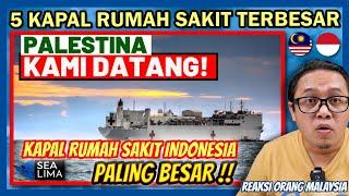  5 KAPAL RUMAH SAKIT TERCANGGIH DI ASEAN KAPAL RS INDONESIA PALING BESAR‼️ MY REACTION