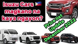 Isuzu Cars Price List in Philippines For 2023 @latestupdateph9796