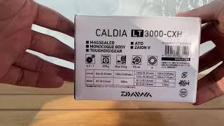 The new Daiwa Caldia LT 3000-CXH 3000