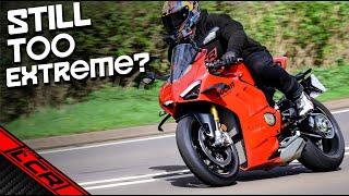 2024 Ducati Panigale V4S   Now A Decent Road Bike??