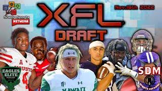 Live XFL Draft Coverage