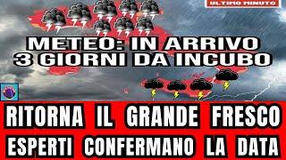 METEO ITALIA QUESTA E LA DATA CONFERMATA DAGLI ESPERTI PER IL RITORNO DEL FRESCO SU QUESTE REGIONI