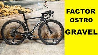 Factor Ostro Gravel - Rama za 32.000 zł - ile waży? Jak prezentuje się cały rower?