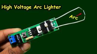 DIY Electronic Cigarette Lighter  Arc Lighter Make At Home