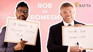 Rob and Romesh Play Finish This Sentence About Each Other  BAFTA TV Awards 2023