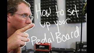 Pedalboard setup tips tricks and opinions...