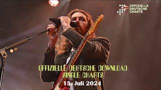 TOP 40 Offizielle Deutsche Download Single Charts  15. Juli 2024