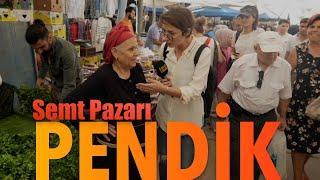 PENDİK  Semt Pazarı  Gündem Sokakta  Sokak Röportajları