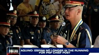 Espina submits resignation to PNoy