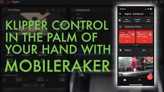 Mobileraker- better smartphone control for Klipper printers