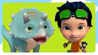 Rusty’s Triceratops Trouble and MORE  Rusty Rivets  Cartoons for Kids