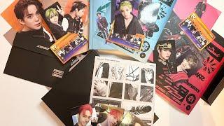 Unboxing 4 Ateez albums come chat