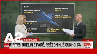 Zelenski kishte të drejtë Avioni luftarak F16 “shkërmoqi” rusin SUKHOI 34 Çfarë rakete përdori?