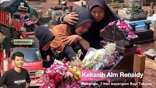 Tangis Pacar  Ibu & Adik Alm Renaldy Tak Terbendung 7 Hari Kepergian Bayi Tabung