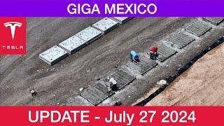 Tesla Giga Mexico Construction Update - July 27th 2024 - 4K 60 FPS HDR