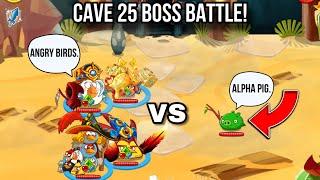 How to defeat alpha pig within 5 minutes Angry birds epic